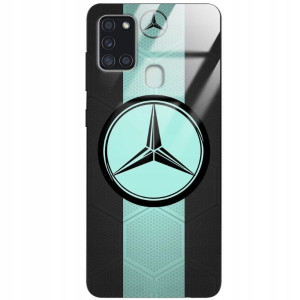 Etui Glass Do SAMSUNG A21S Motoryzacyjne Top Wzory