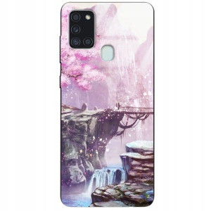 ETUI GLASS Do SAMSUNG A21S Obudowa Top Modne Wzory