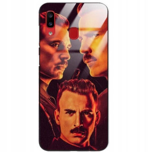Etui Glass do SAMSUNG A30 Case Filmy Seriale Wzory