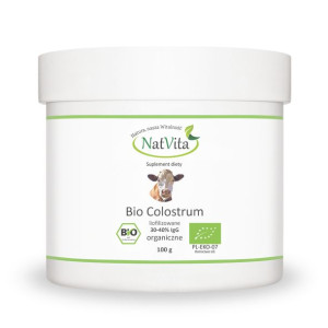 Colostrum BIO 30-40% IgG 100g NatVita