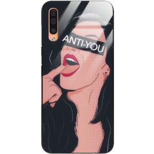 Etui Glass DO SAMSUNG A30s Hard Księżniczki Wzory