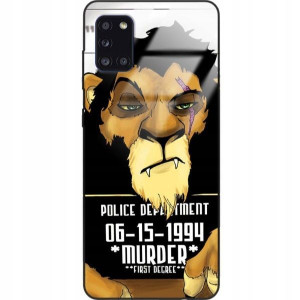 Etui Glass DO SAMSUNG A31 Hard Księżniczki Wzory