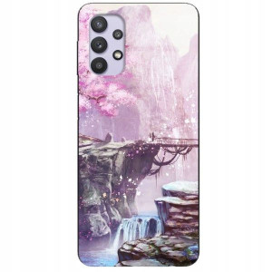ETUI GLASS Do SAMSUNG A32 5G Case Top Modne Wzory