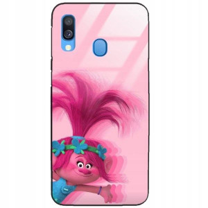 ETUI GLASS DO SAMSUNG A40 Kids Bajkowe SING Wzory