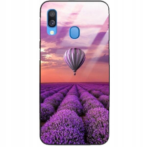 ETUI GLASS Do SAMSUNG A40 Obudowa Case Modne Wzory