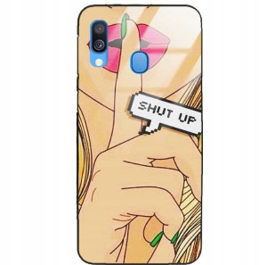 Etui glass do SAMSUNG A40 Obudowa Modne Top Wzory