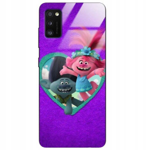 ETUI GLASS DO SAMSUNG A41 Kids Bajkowe SING Wzory