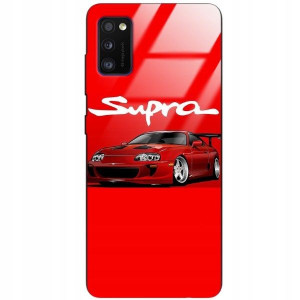 Etui Glass Do SAMSUNG A41 Motoryzacyjne Top Wzory