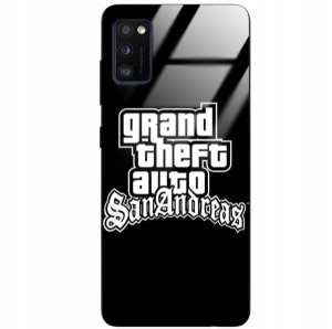 Etui Glass do SAMSUNG A41 Obudowa Mocne Hard Wzory