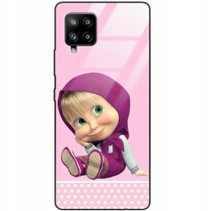 ETUI GLASS DO SAMSUNG A42 5G Dziecięce Bajki Wzory