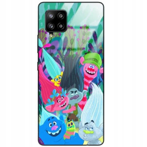 ETUI GLASS DO SAMSUNG A42 5G Kids Bajka SING Wzory