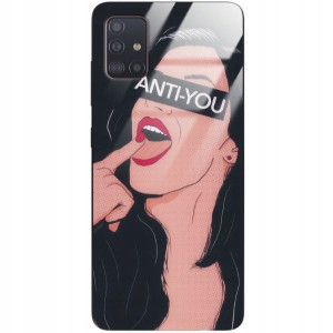 Etui Glass DO SAMSUNG A51 5G Księżniczki Wzory