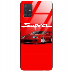 Etui Glass Do SAMSUNG A51 Motoryzacyjne Top Wzory