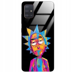 Etui Glass Do SAMSUNG A51 Obudowa Męskie Top Wzory