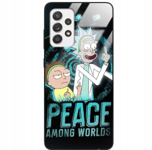 Etui Glass Do SAMSUNG A52 4G Obudowa Męskie Wzory