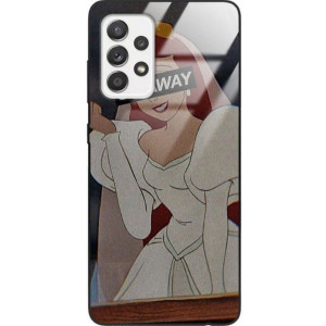 Etui Glass DO SAMSUNG A52 5G Księżniczki Wzory