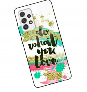 Etui Glass DO SAMSUNG A52 5G Obudowa Modne Wzory