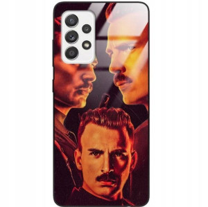 Etui Glass do SAMSUNG A52 Case Filmy Seriale Wzory