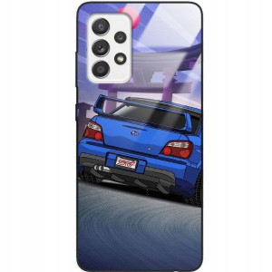 Etui Glass Do SAMSUNG A52 Motoryzacyjne Top Wzory