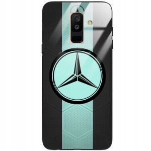 Etui Glass Do SAMSUNG A6 PLUS 2018 Moto Wzory