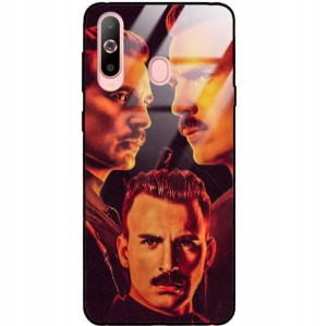 Etui Glass do SAMSUNG A60 Case Filmy Seriale Wzory