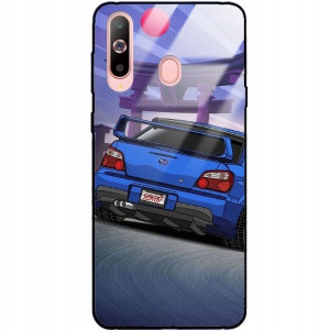 Etui Glass Do SAMSUNG A60 Motoryzacyjne Top Wzory