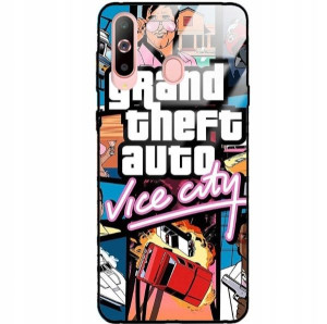 Etui Glass do SAMSUNG A60 Obudowa Mocne Hard Wzory