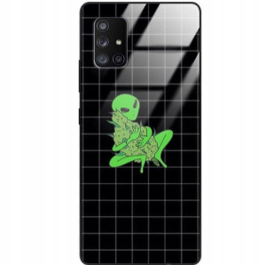 Etui Glass do SAMSUNG A71 5G Obudowa Mocne Wzory