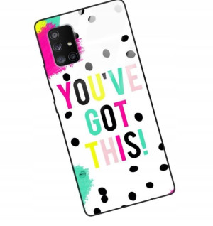 Etui Glass DO SAMSUNG A71 5G Obudowa Modne Wzory