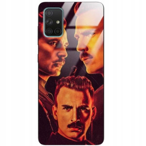 Etui Glass do SAMSUNG A71 Case Filmy Seriale Wzory