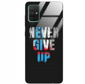 Etui Glass Do SAMSUNG A71 Obudowa Męskie Top Wzory