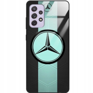 Etui Glass Do SAMSUNG A72 5G Motoryzacyjne Wzory