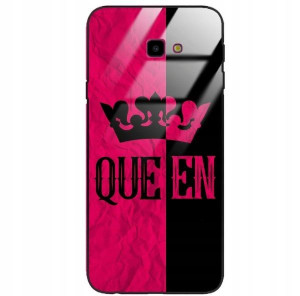 Etui Glass Do SAMSUNG J4 PLUS 2018 Męskie Wzory