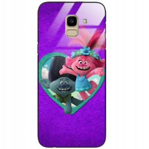ETUI GLASS DO SAMSUNG J6 2018 Bajkowe SING Wzory