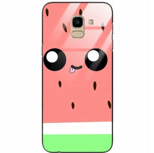 Etui Glass do SAMSUNG J6 2018 Case Słodkie Wzory