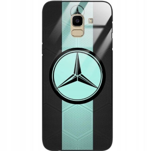 Etui Glass Do SAMSUNG J6 2018 Motoryzacyjne Wzory