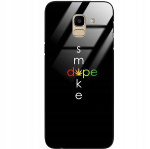Etui Glass do SAMSUNG J6 2018 Obudowa Mocne Wzory