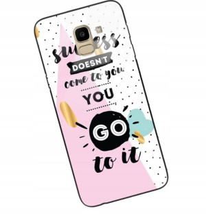 Etui Glass DO SAMSUNG J6 2018 Obudowa Modne Wzory