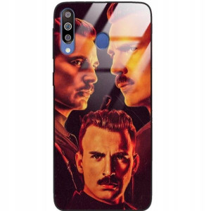 Etui Glass do SAMSUNG M30 Case Filmy Seriale Wzory