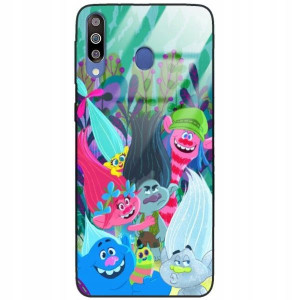 ETUI GLASS DO SAMSUNG M30 Kids Bajkowe SING Wzory