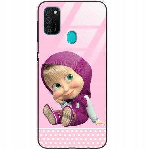 ETUI GLASS DO SAMSUNG M30s Dziecięce Bajkowe Wzory
