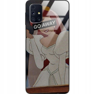 Etui Glass DO SAMSUNG M31S Hard Księżniczki Wzory