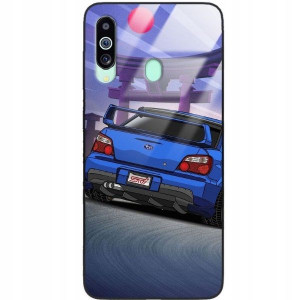 Etui Glass Do SAMSUNG M40 Motoryzacyjne Top Wzory