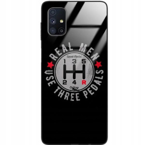 Etui Glass Do SAMSUNG M51 Motoryzacyjne Top Wzory