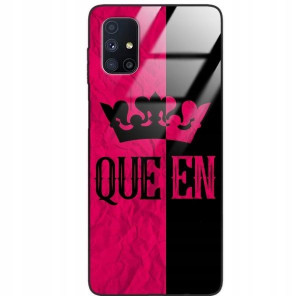 Etui Glass Do SAMSUNG M51 Obudowa Męskie Top Wzory