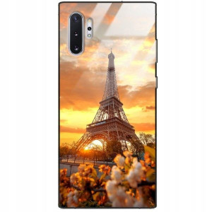 ETUI GLASS Do SAMSUNG NOTE 10 PLUS Case Top Wzory