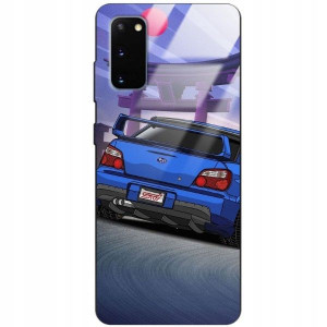 Etui Glass Do SAMSUNG S20 5G Motoryzacyjne Wzory