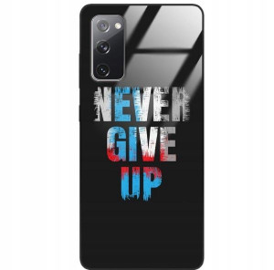 Etui Glass Do SAMSUNG S20 LITE Case Męskie Wzory