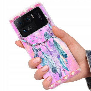 Etui do XIAOMI Mi 11 ULTRA Case BOHO Leaves Wzory