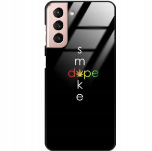 Etui Glass do SAMSUNG S21 Obudowa Mocne Hard Wzory